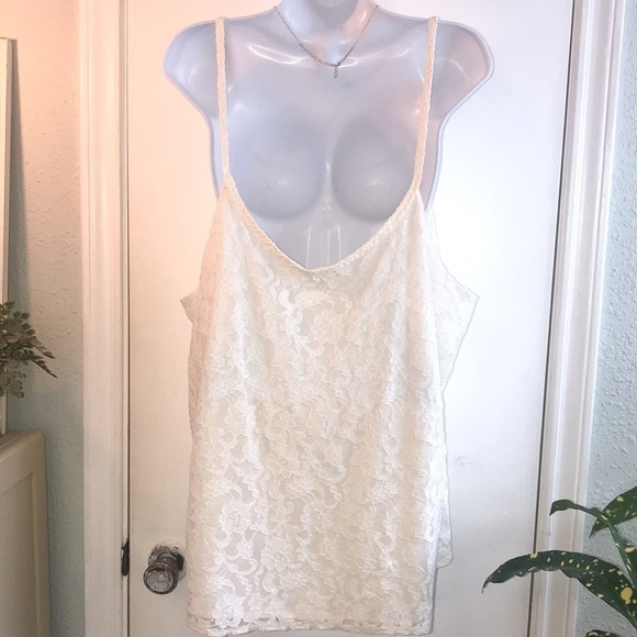 Cato Women’s Lace Tiered Camisole Size 26/28W - Picture 7 of 12